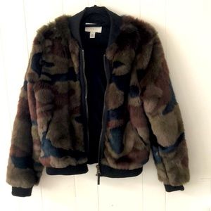 Faux fur Marrakech jacket in size medium